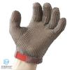 5301 Ring Mesh Gloves with Silicone Rubber Strap Full Hand Protection