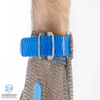 5301 Ring Mesh Gloves with Silicone Rubber Strap Full Hand Protection