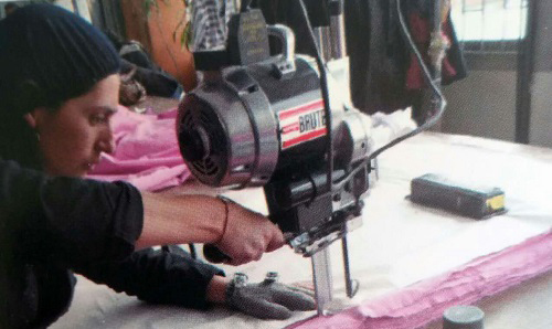 Metal Mesh Gloves for five fingers full hand protection with size XXS, XS, S, M, L, XL