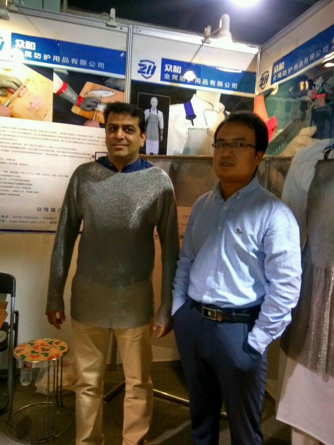 Zhong He Ring Mesh Safety Products attended the 116th Anping Mesh Fair