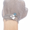 5201- chainmail butcher Glove With metal Hook Strap
