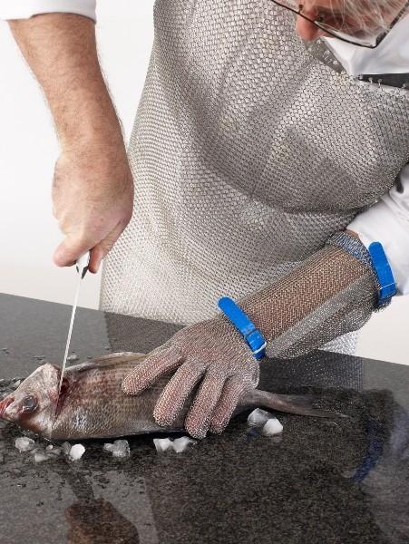 hand safe metal mesh cut gloves