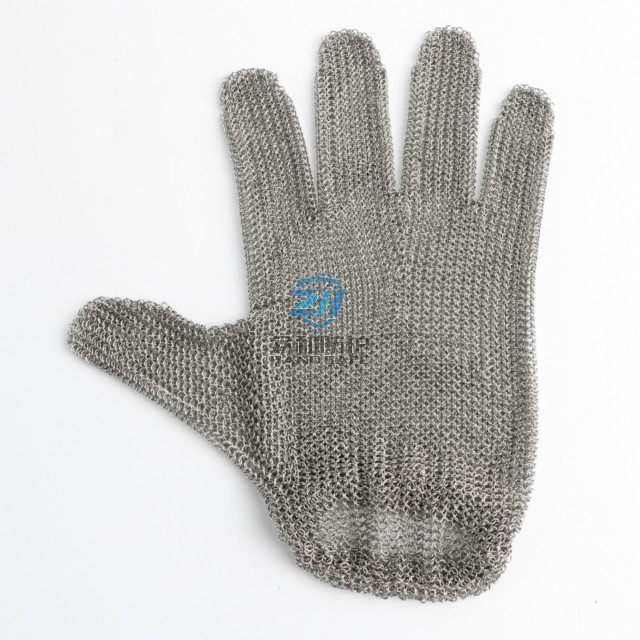 5401-Five Finger Wrist Glove With Spring Strap