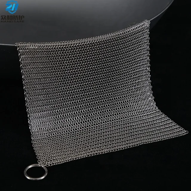 The Advantages of A stainless Steel Chain Mail Scrubber