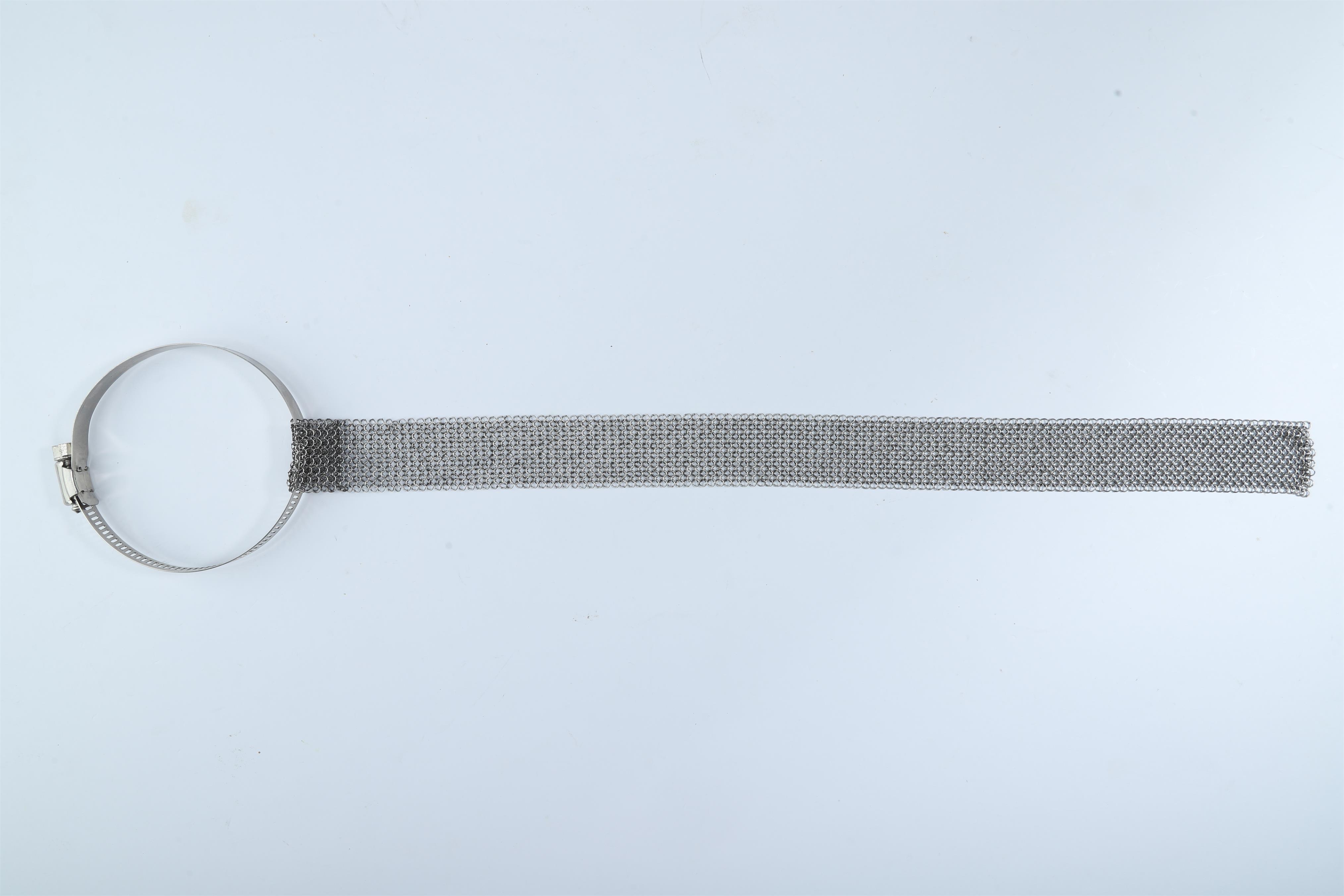 Stainless Steel Glove Close-Up