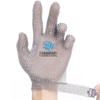 5201- Five finger stainless steel cut resistant gloves with metal hook 